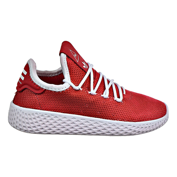 Adidas Pharrell Williams Tennis HU C Little Kid's Shoes Scarlet/White