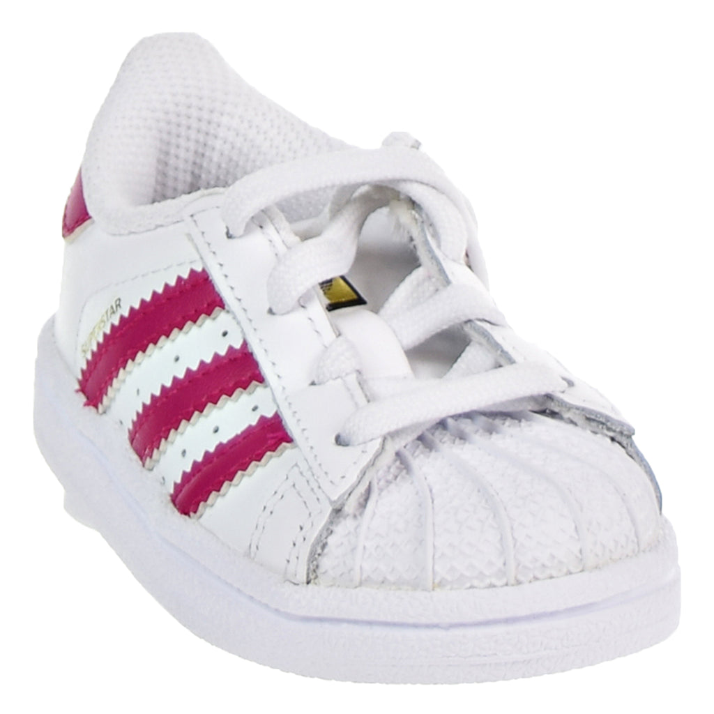 Adidas Superstar I Toddler's Shoes White/Pink Adidas Superstar I Toddler's Shoes White/Pink