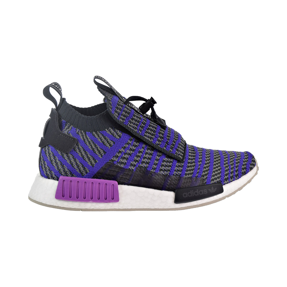 Adidas NMD_TS1 Primeknit Men's Shoes Purple/Grey