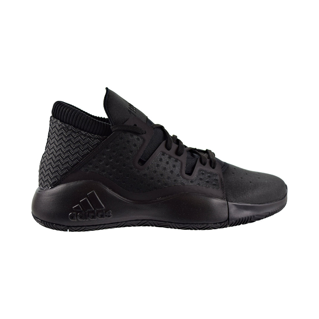Adidas Pro Vision Mens Basketball Shoes Solid Grey/Core Black Adidas Pro Vision Mens Basketball Shoes Solid Grey/Core Black