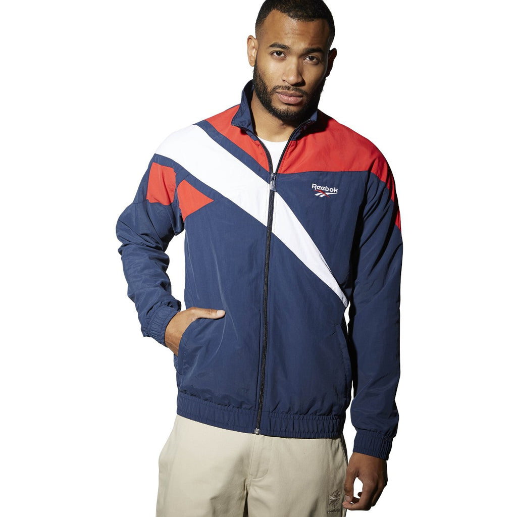Reebok classics windbreaker jacket in navy Clearance