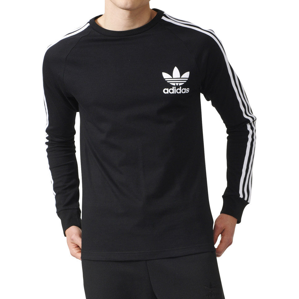 Adidas Originals California Longsleeve Men's T-Shirt Black/White