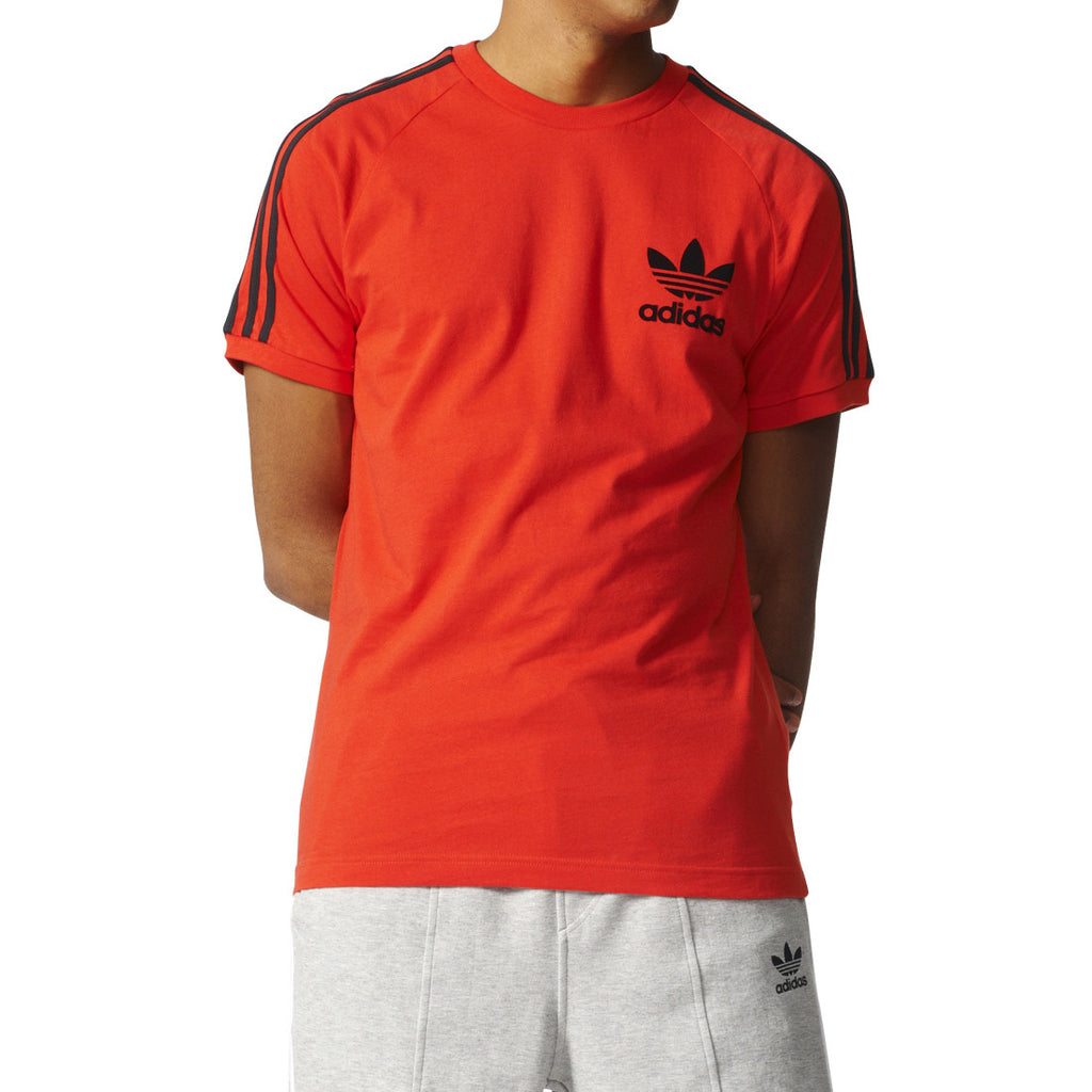 Adidas Originals California Shortsleeve Men's T-Shirt Core Red/Black