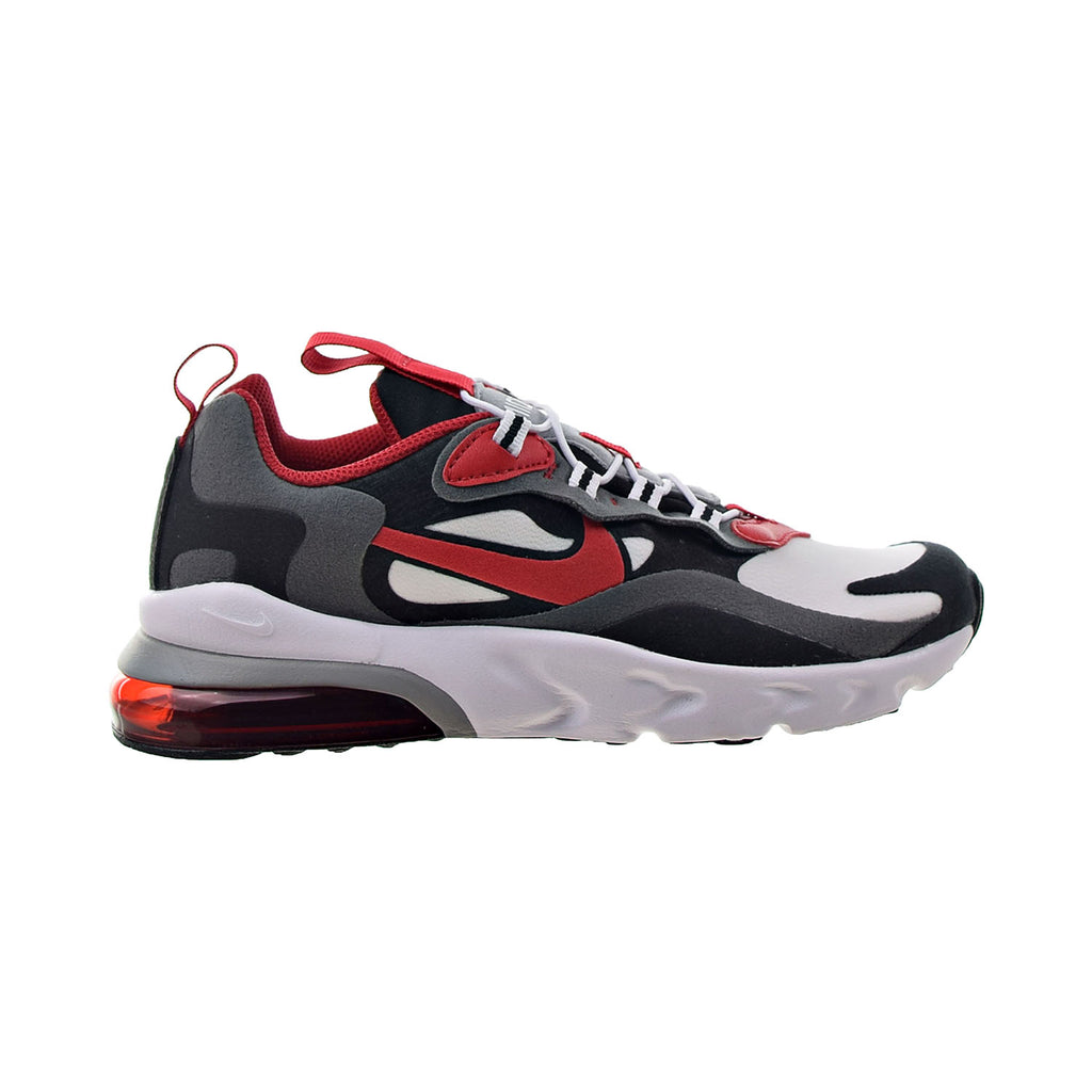 Nike Air Max 270 React Little Kids' Shoes Black-Vast Grey-University Red