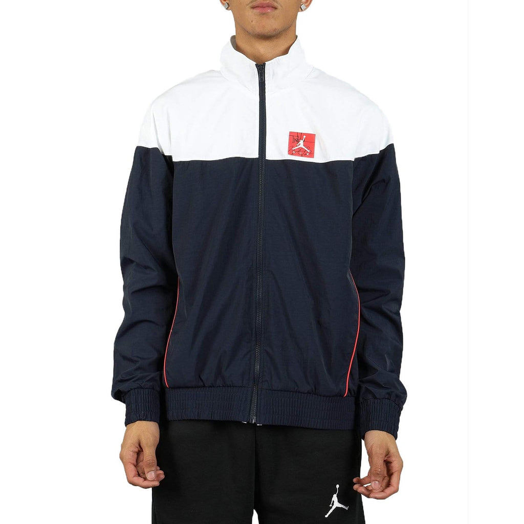 Air Jordan Men's Tinker Legacy Windbreaker Jacket Navy-White