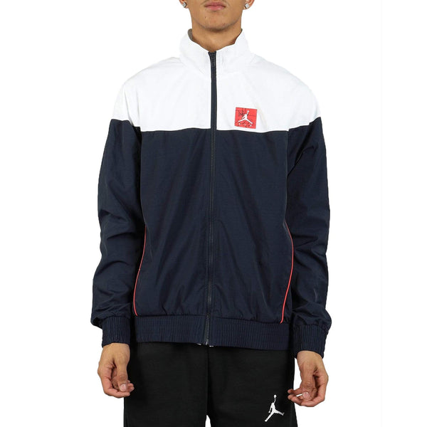 Air Jordan Men's Tinker Legacy Windbreaker Jacket Navy-White
