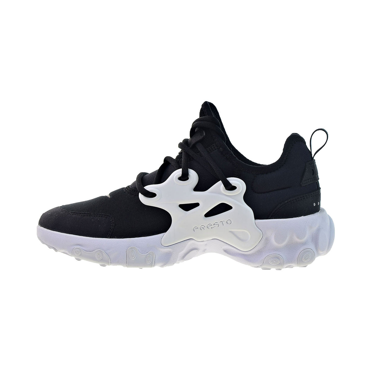 Nike React Presto Big Kids' Shoes Black-White