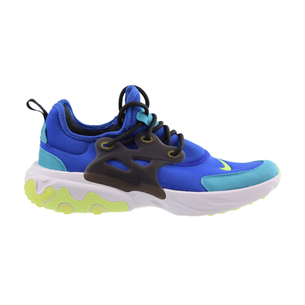 Nike React Presto (GS) Big Kids' Shoes Athletic Hyper Blue-Green 
