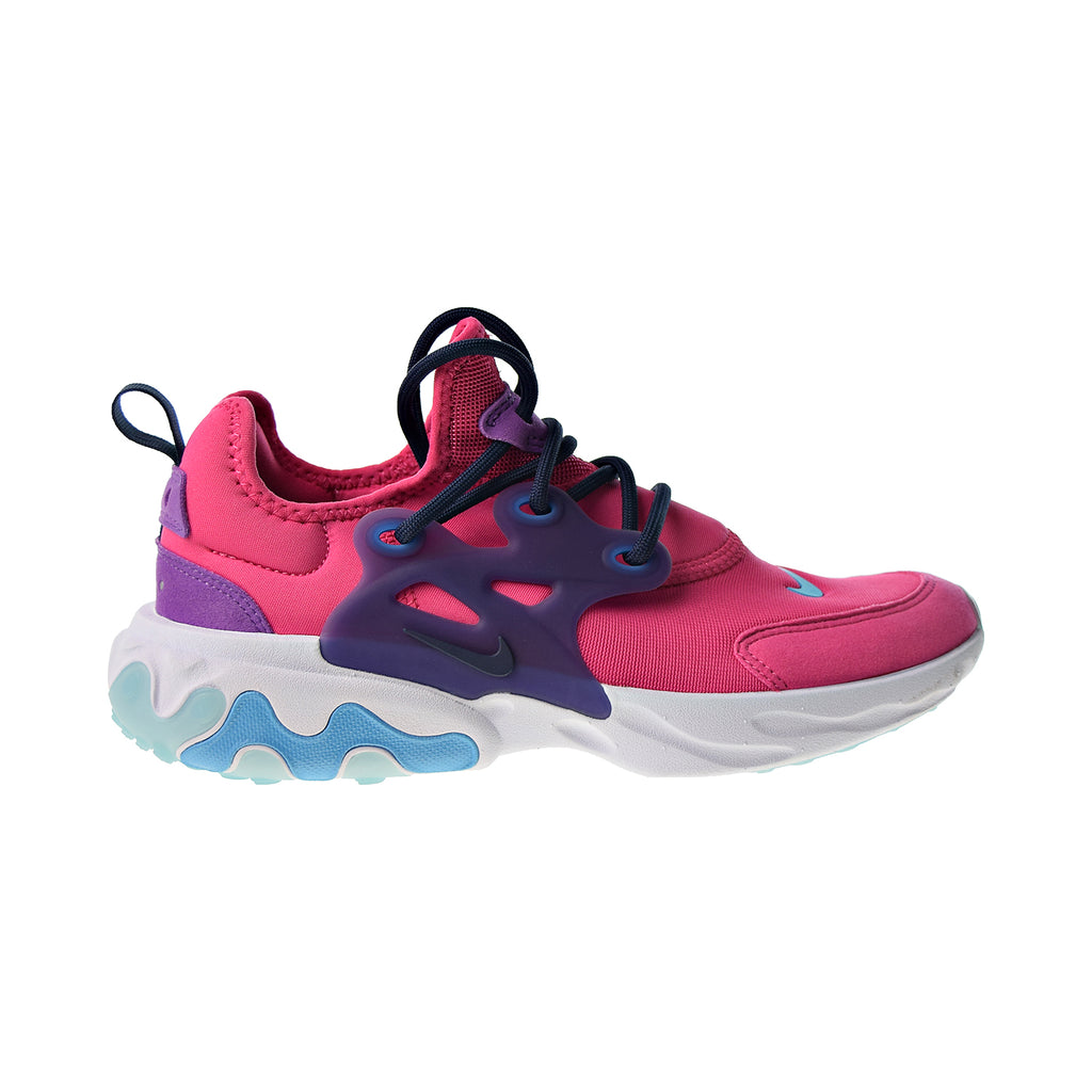 Nike React Presto Big Kids' Shoes Watermelon-Blue Fury-Purple Nebula
