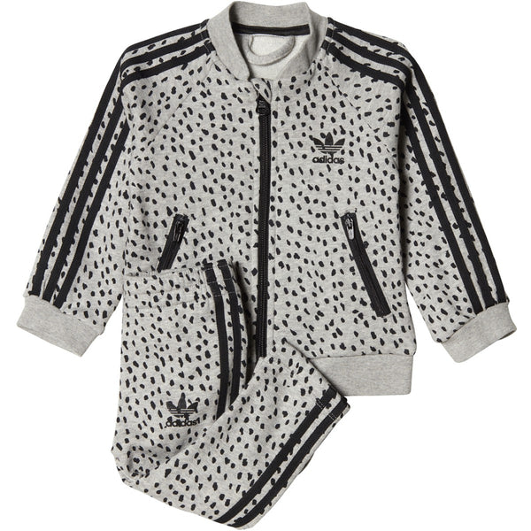 Adidas NMD Toddlers Superstar Track Suit Medium Grey Heather