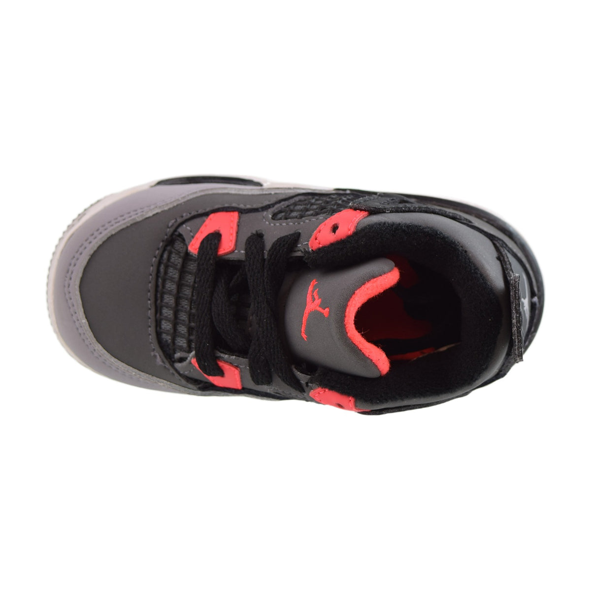 Jordan Retro 4 Infrared (TD) Toddlers Shoes Dark Grey-Infrared 23-Black