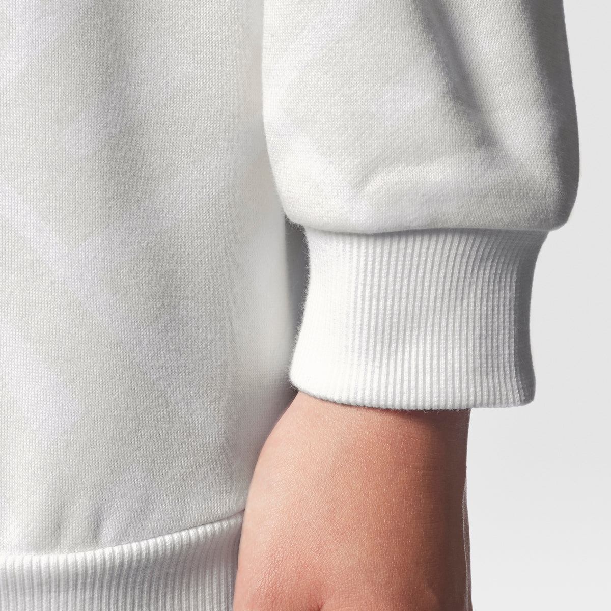Adidas Women's Originals St. Petersburg Alloverprint Sweatshirts Chalk White