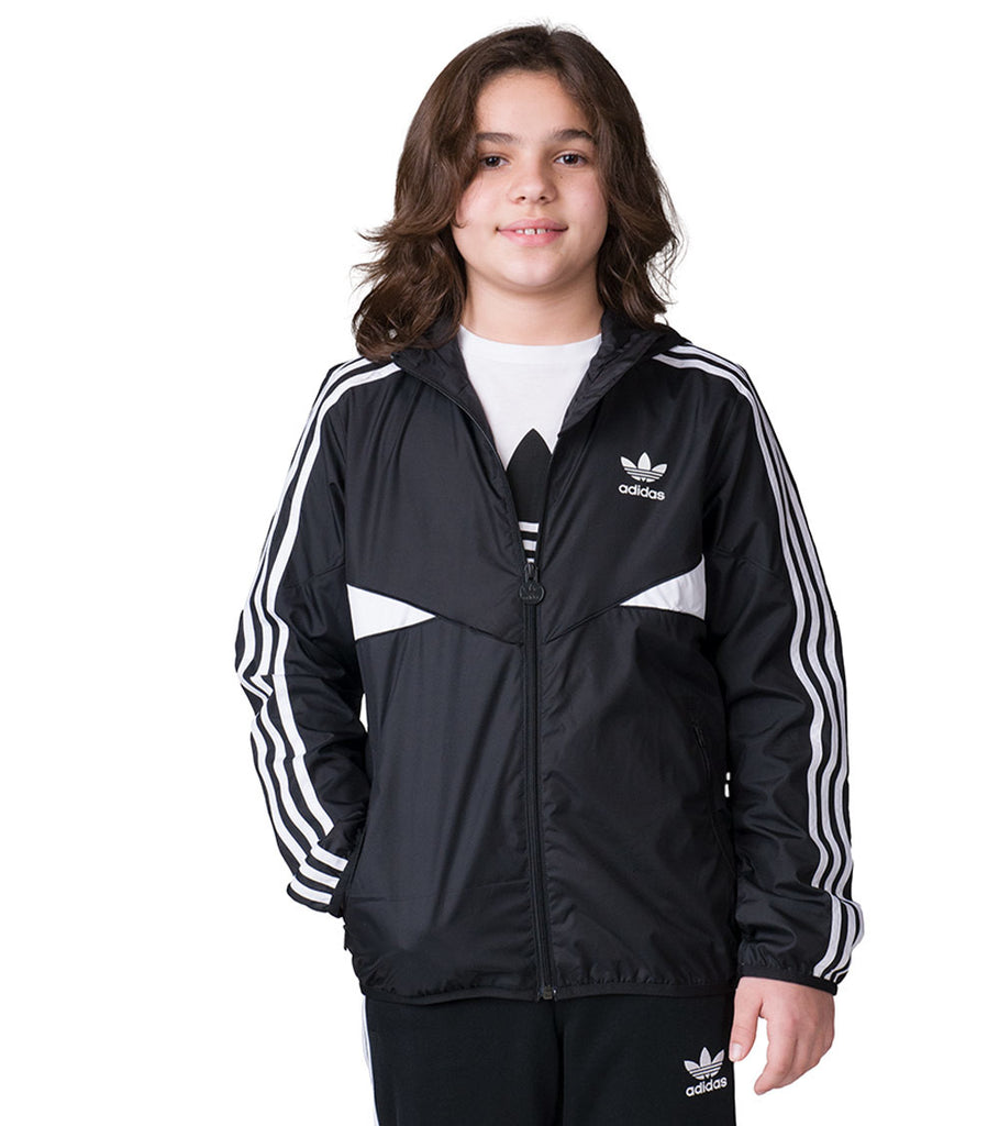 Adidas Junior Colorado Windbreaker Big Kids Jackets Black/White