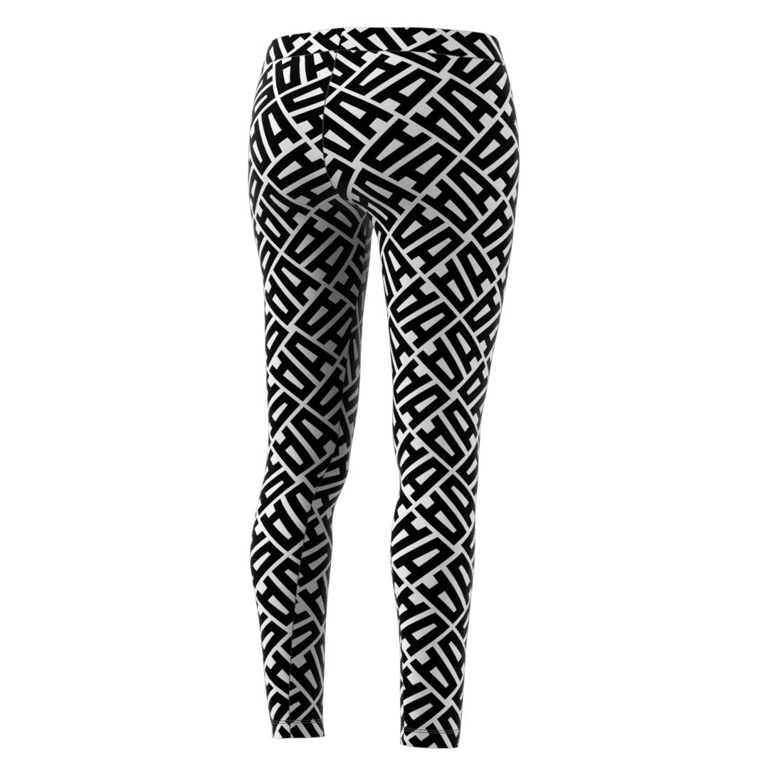 Adidas Originals All Over Print Women's Leggings Black/White