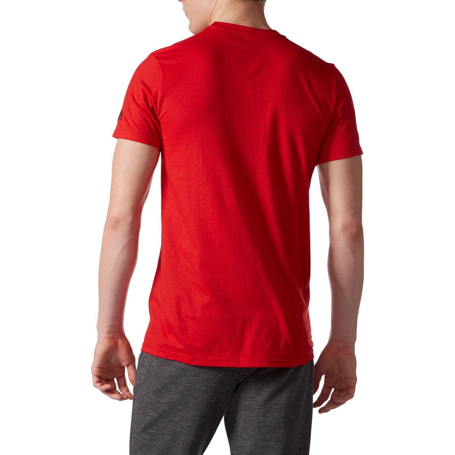 Adidas Originals United States Of Believers Men's T-Shirt Red/White
