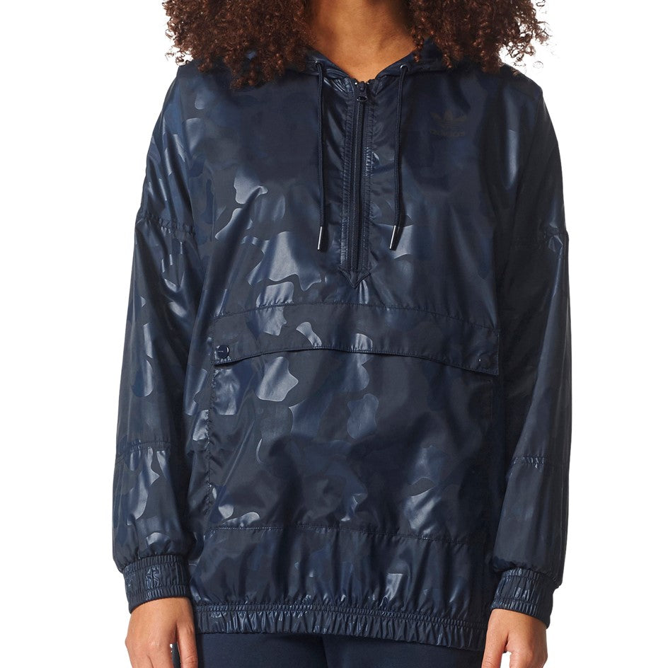 Adidas Originals Seoul Winter Embossed Windbreaker Women's Legend Ink