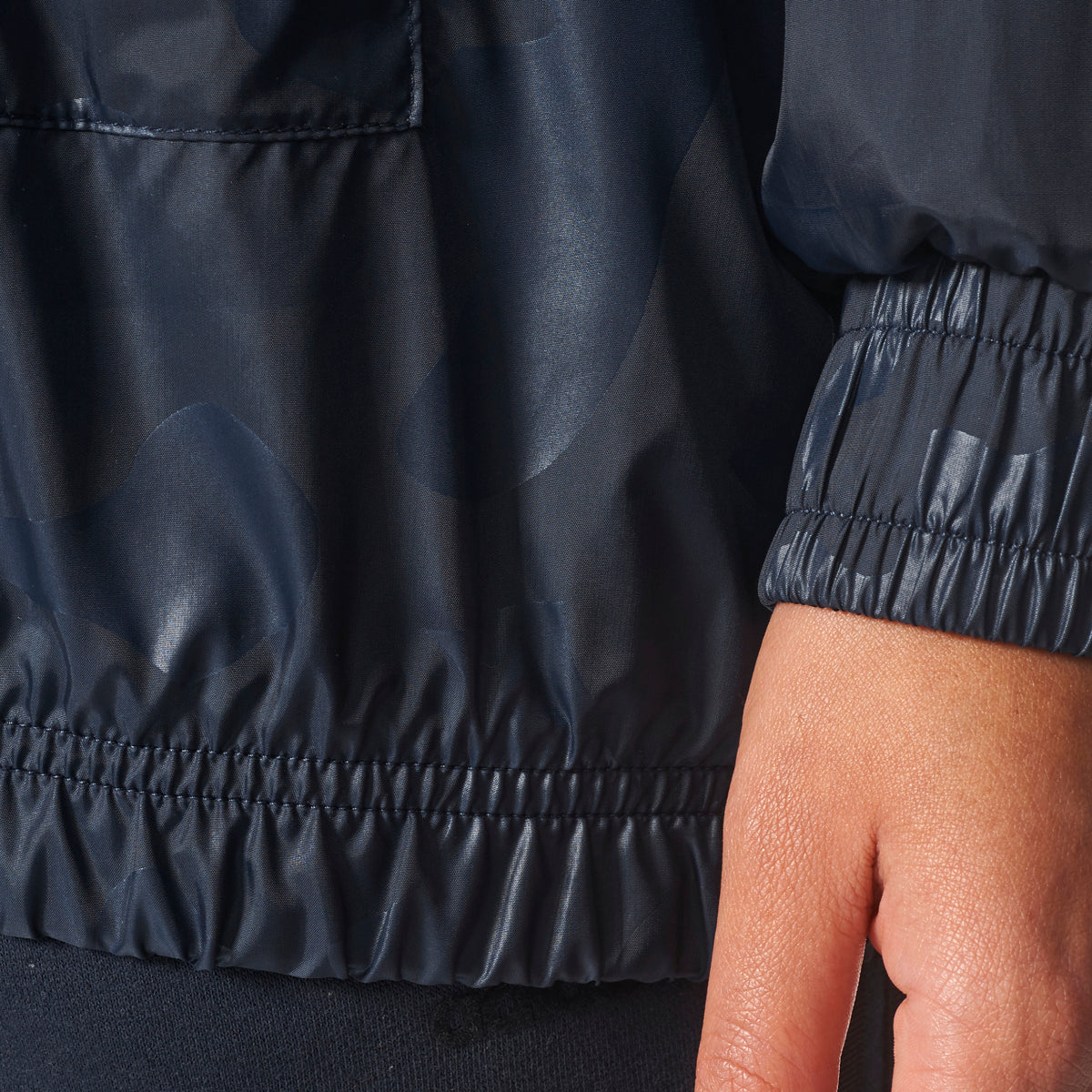 Adidas Originals Seoul Winter Embossed Windbreaker Women's Legend Ink
