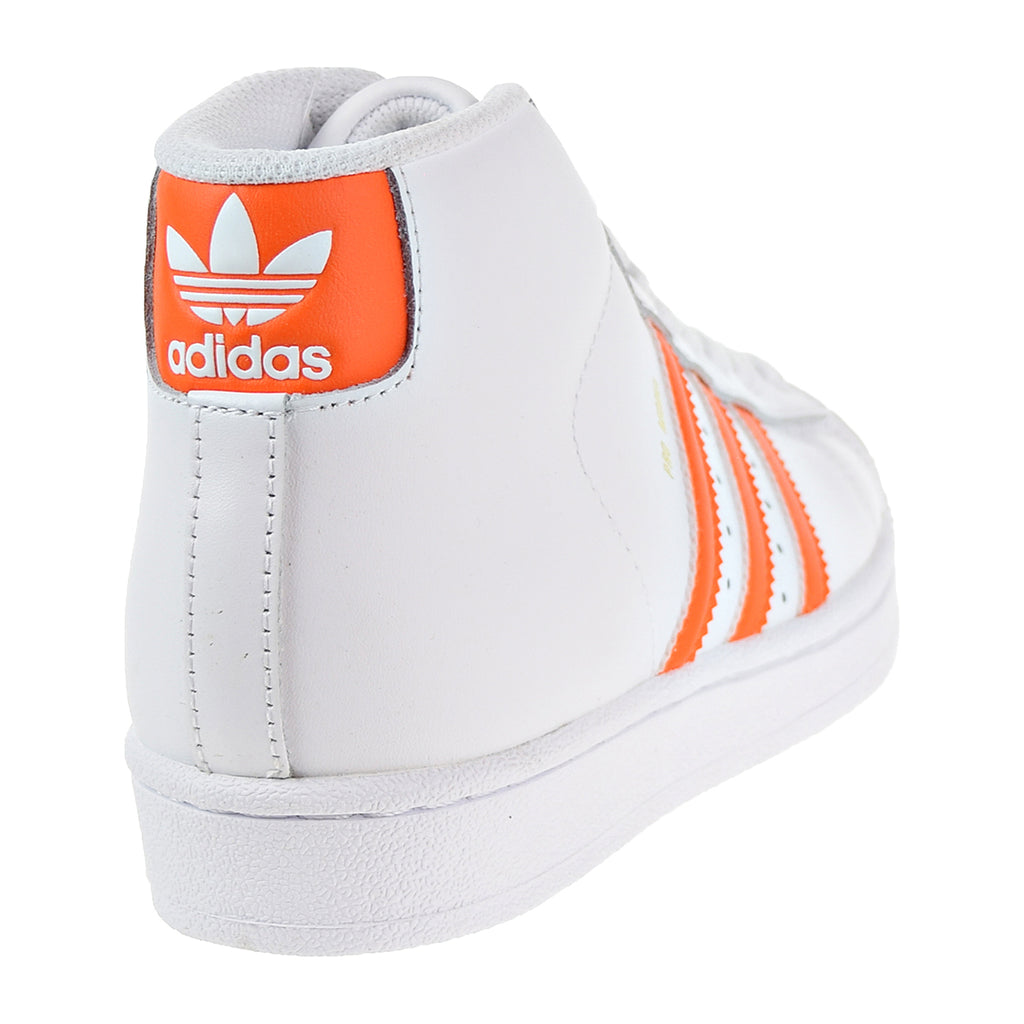Adidas Pro Model Big Kids' Shoes Footwear White/Energy Orange/Gold Met Adidas Pro Model Big Kids' Shoes Footwear White/Energy Orange/Gold Met