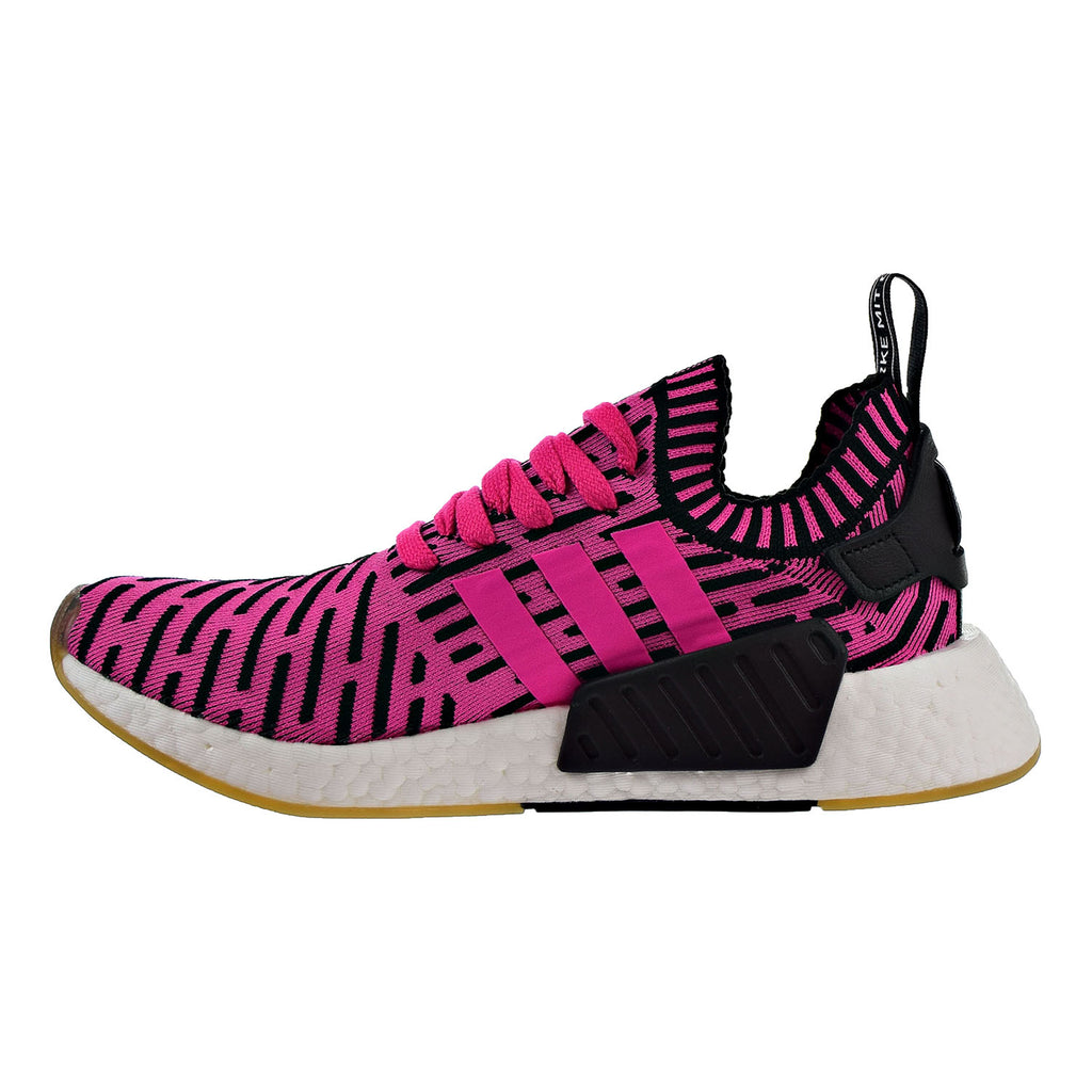 Adidas Originals NMD_R2 Primeknit Men's Shoes Pink/Pink/Core Black Adidas Originals NMD_R2 Primeknit Men's Shoes Pink/Pink/Core Black