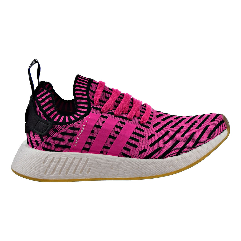 Adidas Originals NMD_R2 Primeknit Men's Shoes Pink/Pink/Core Black