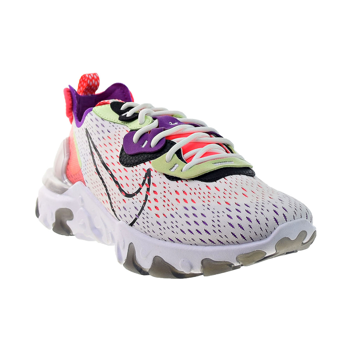 Nike React Vision Men's Shoes Summit White-Black-Barely Volt