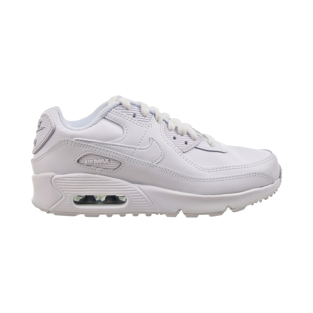 Nike Air Max 90 (GS) Big Kids' Shoes White