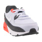 Nike Air Max 90 LTR (TD) Toddlers Shoes Multi Red-White 