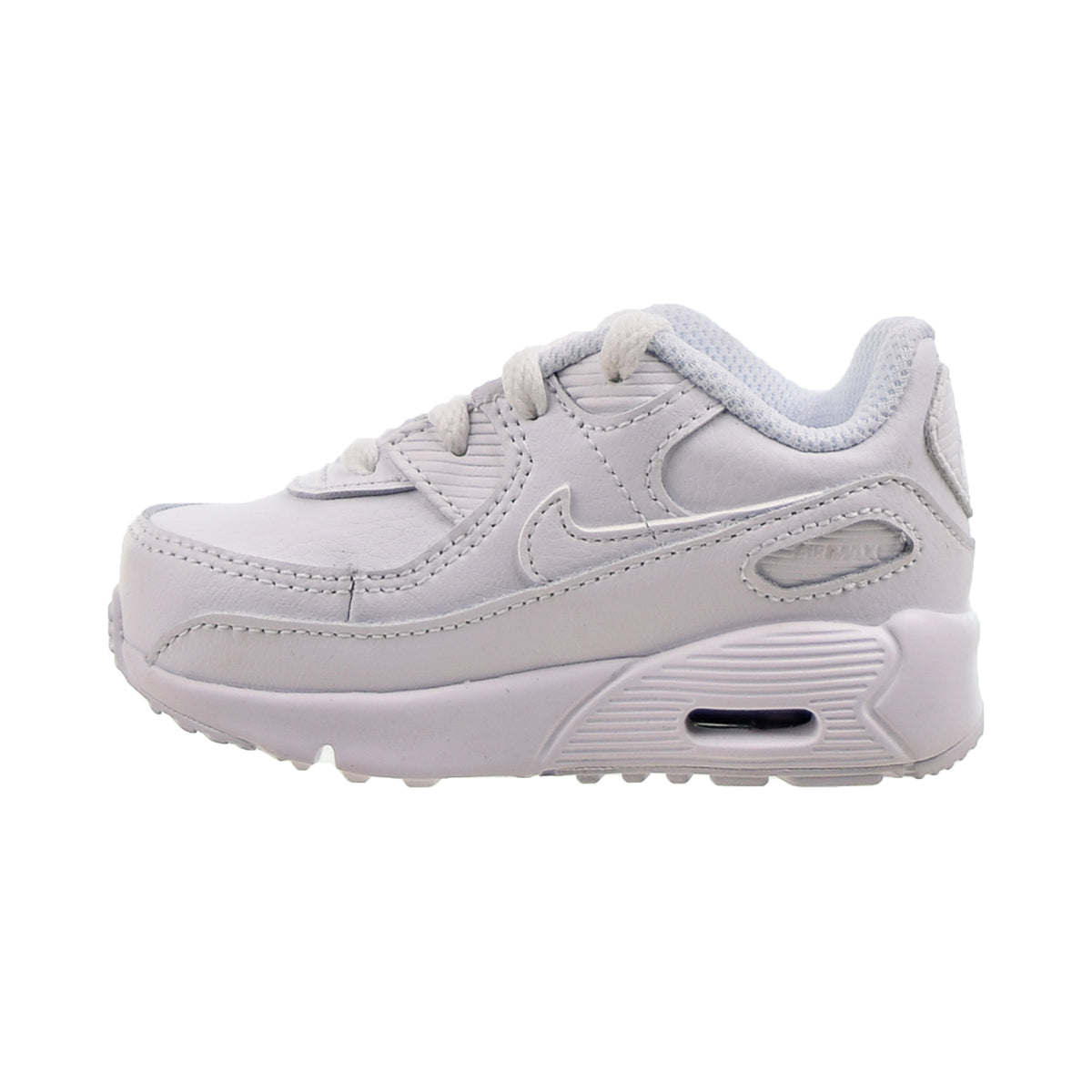 Nike Air Max 90 (TD) Toddler's Shoes White-Metallic Silver