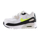 Nike Air Max 90 LTR (TD) Toddlers Shoes White-Hot Lime-Black