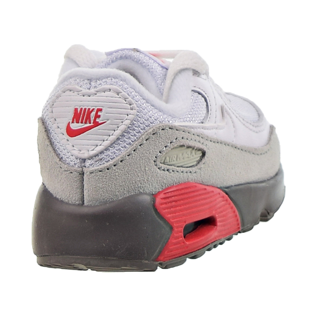 Nike Air Max 90 (TD) Toddler's Shoes White-Light Silver-Flat Pewter