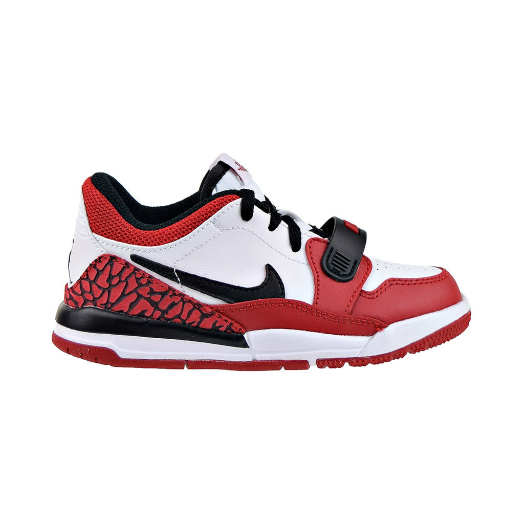 Air Jordan Legacy Low "Chicago" (PS) Little Kids' Shoes White-Black-Gym Red