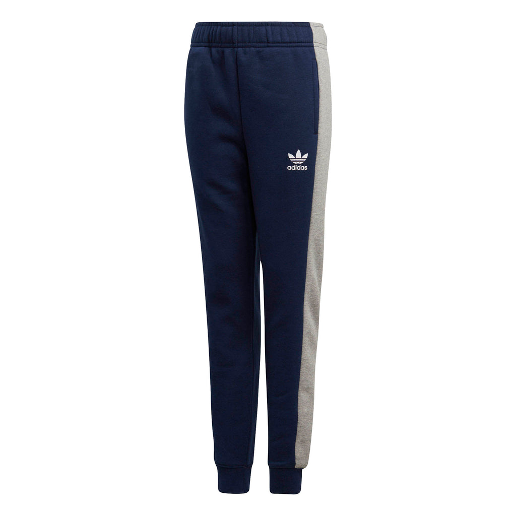 Adidas Boy's Originals Fleece Pants Collegiate Navy/Medium Grey Heather/White