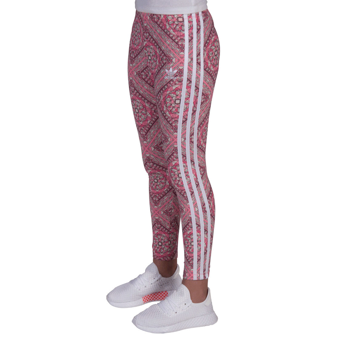 Adidas Originals Graphic All Over Print Women's Leggings Multicolor/White