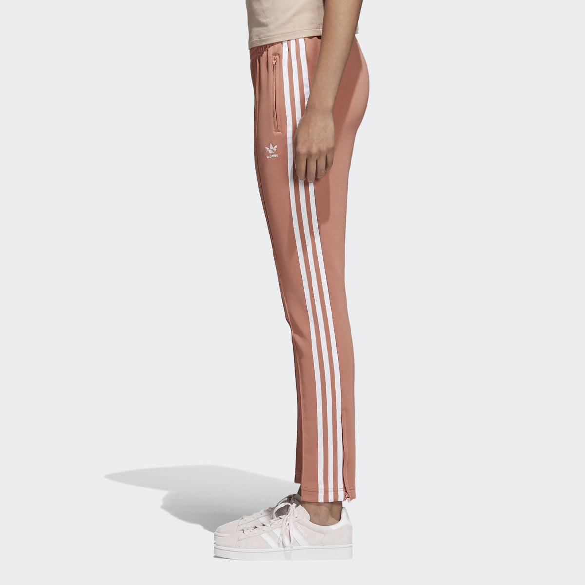 Adidas Women's Originals SST Track Pants Ash Pink/White