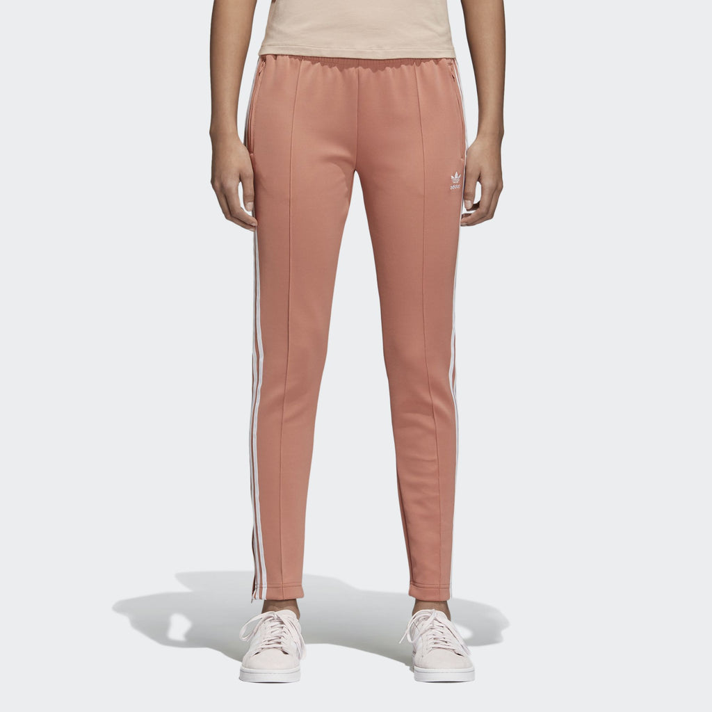 Adidas Women's Originals SST Track Pants Ash Pink/White