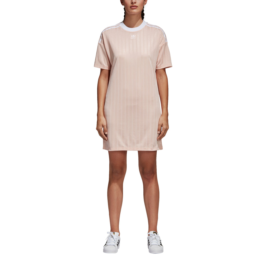 Adidas Women's Originals Trefoil Dress Pink/White