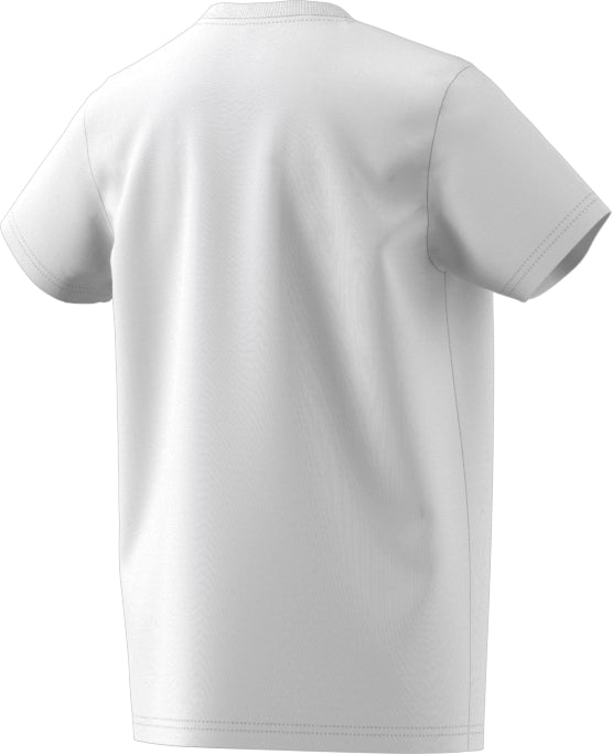Adidas Kid's Unisex Originals Trefoil Tee White/Black