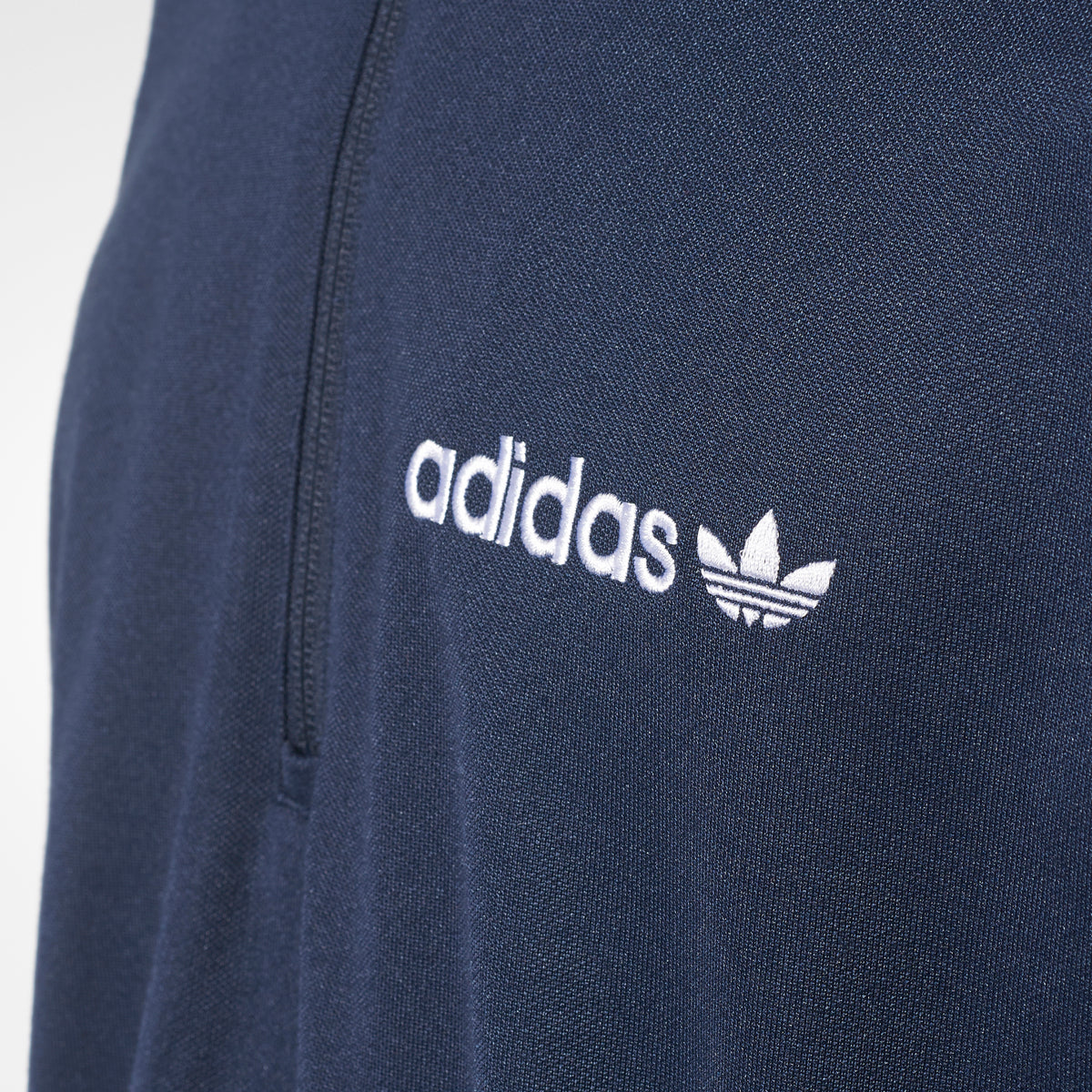 Adidas Men's Originals Minoh Half Zip Pullover Track Jacket Legend Ink/White