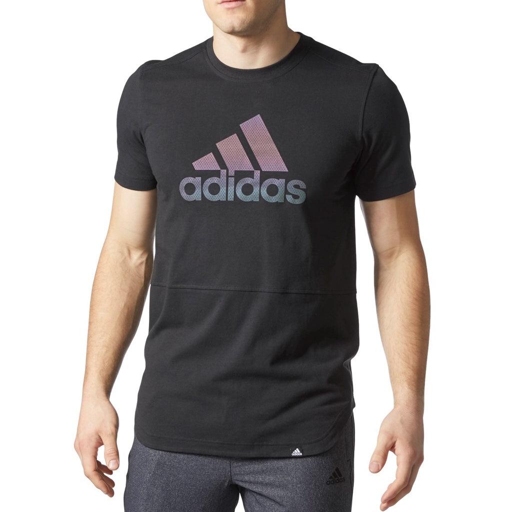 Adidas BOS Shine Drop T-Shirt Men's Black/Reflective