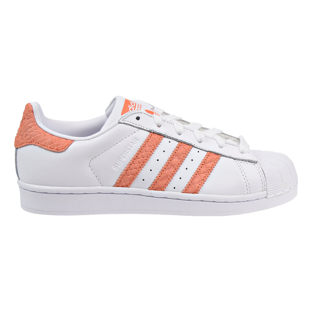 Adidas Superstar W Women's Shoes Footwear White/Chalk Coral/Off White