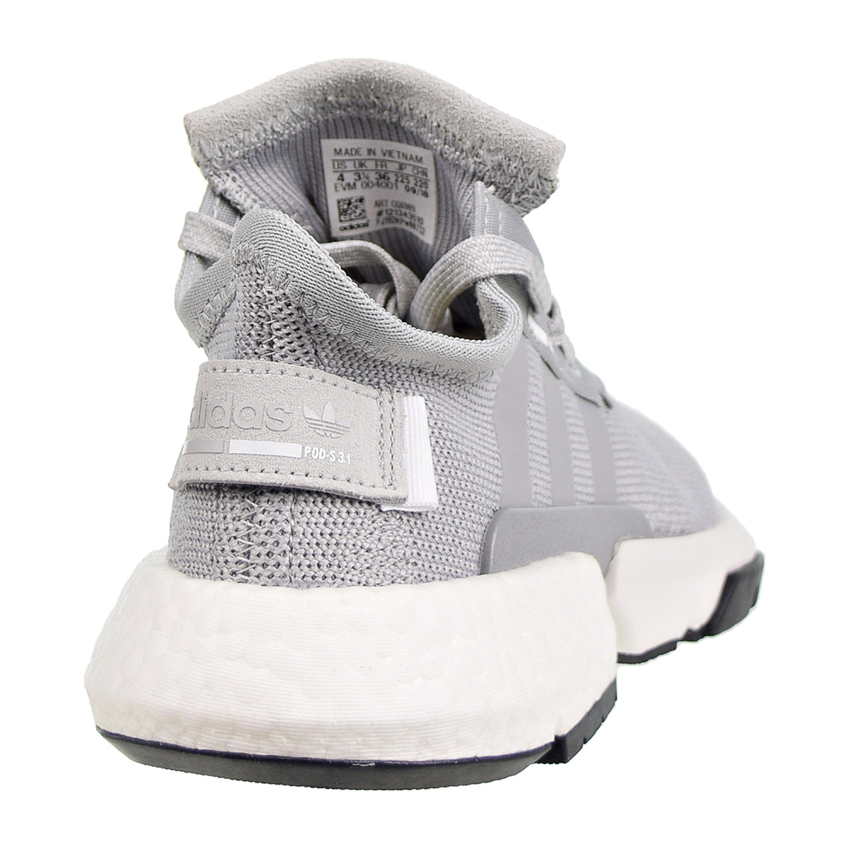 Adidas POD-S3.1 J Big Kid's Shoes Grey Two/Reflective Silver