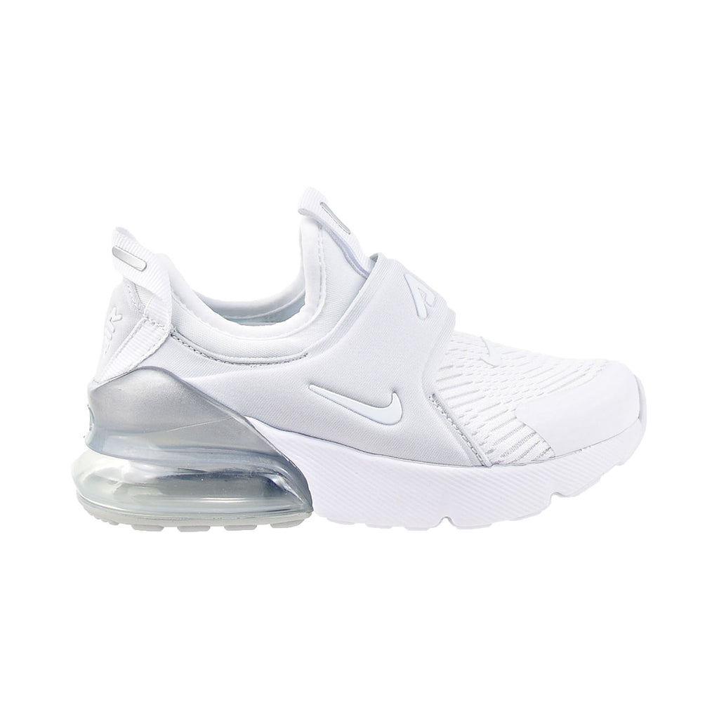 Nike Air Max 270 Extreme (PS) Little Kids' Shoes White-Metallic Silver