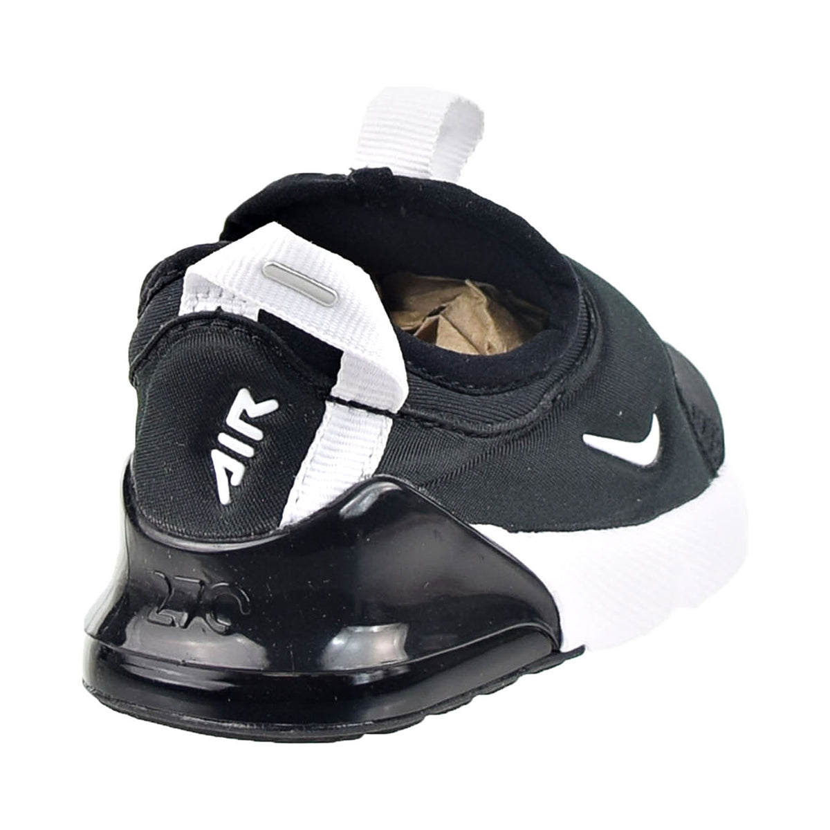 Nike Air Max 270 Extreme (TD) Toddler's Shoes Black-White 