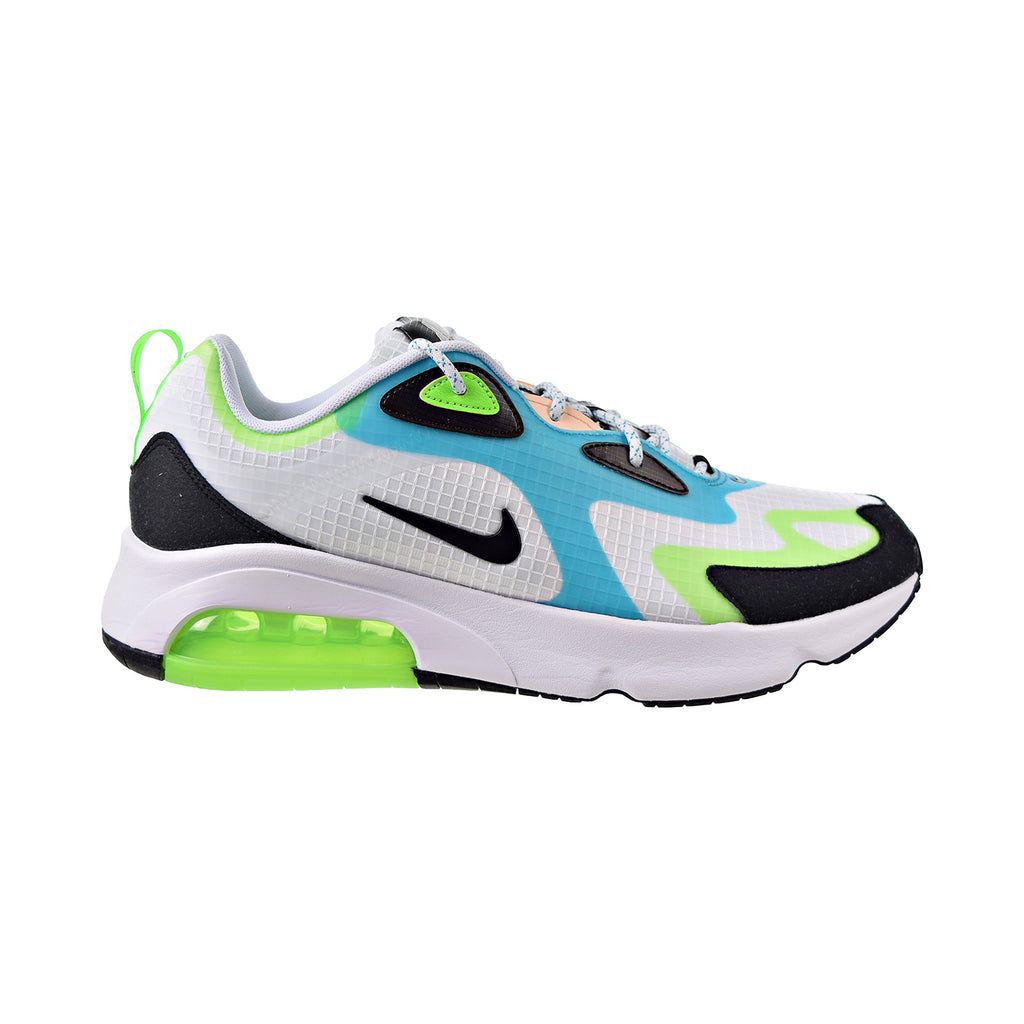 Nike Air Max 200 SE Men's Shoes White-Black-Electric Green