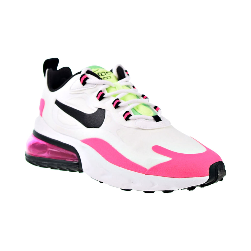 Nike Air Max 270 React Women s Shoes Summit White Black Hyper Pink