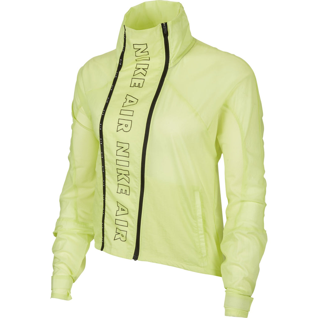 Nike Air Full Zip Running Windbreaker Women's Jacket Neon