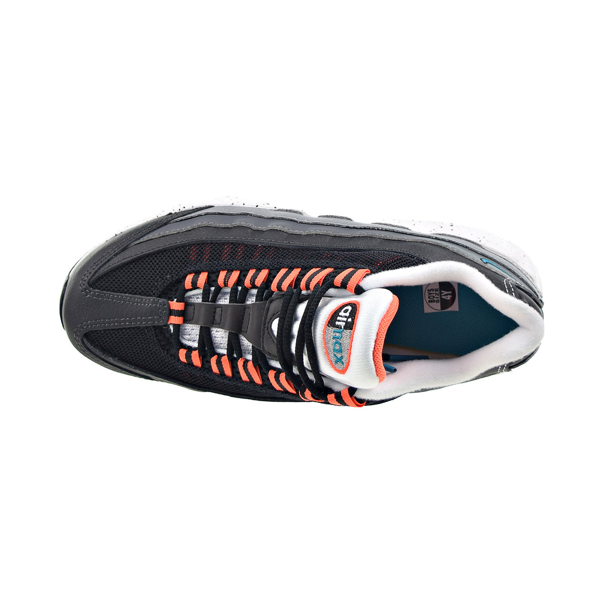 Nike Air Max 95 Recraft (GS) Big Kids' Shoes Black-Turf Orange-White