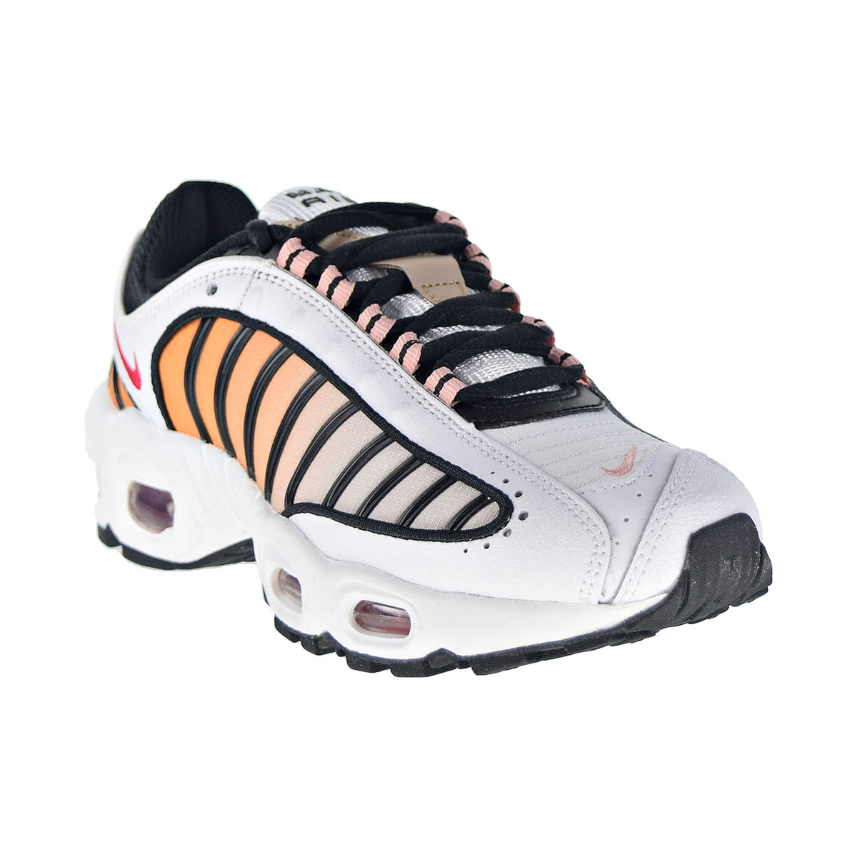 Nike Air Max Tailwind 4 Women's Shoes White-Black-Coral Stardust-Gym Red