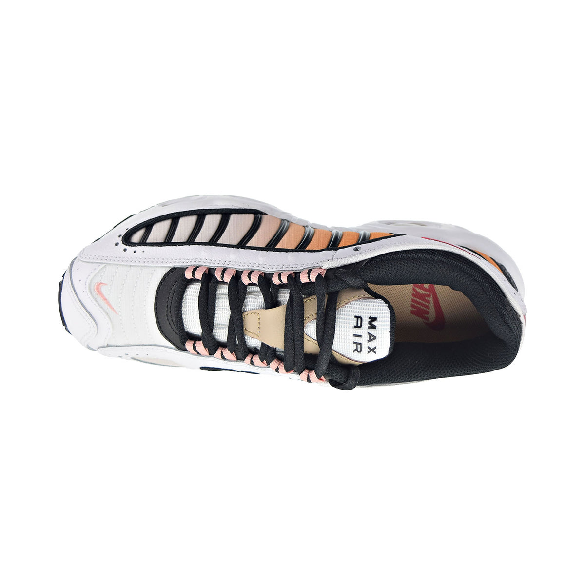 Nike Air Max Tailwind 4 Women's Shoes White-Black-Coral Stardust-Gym Red
