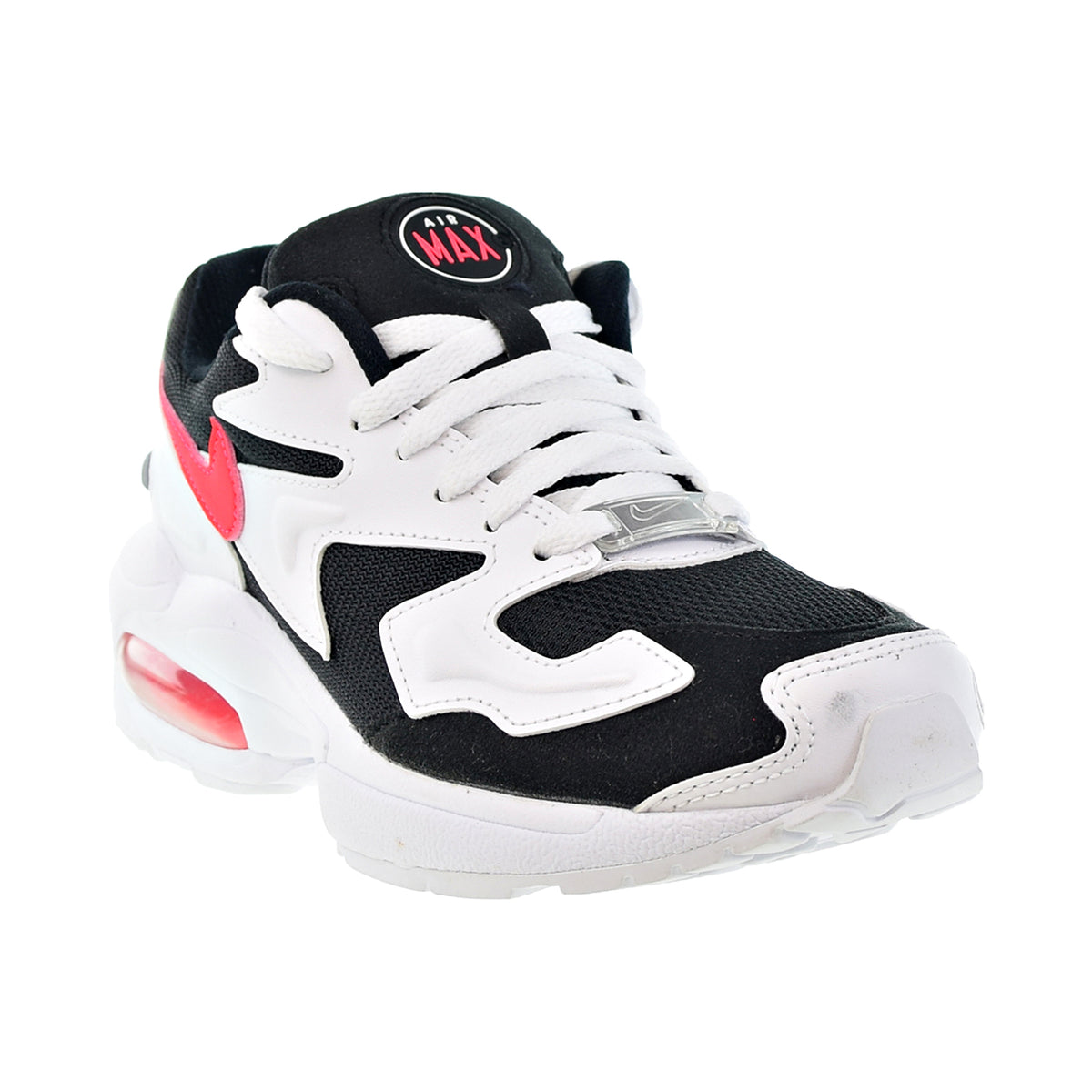 Nike Air Max2 Light Jaguars Women's Shoes White-Red Orbit-Black